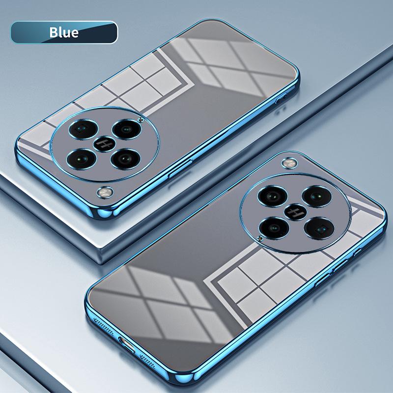 Applicable to OPPO FindX9Pro electroplated glitter mobile phone case FindX8 transparent K15 anti-drop protective case