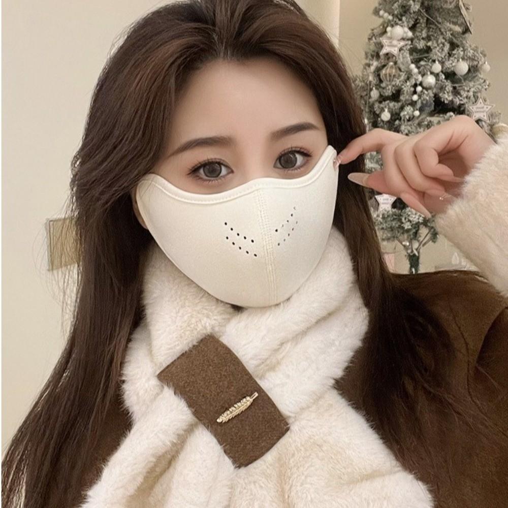 Dustproof Warm Mask Washable Face Cover New Face Mask  Autumn and Winter