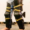 Mittelalterlicher König Kampf Beinrüstung Beinset Schutz Beinrüstung SCA LARP Cosplay Beinrüstung Komplette tragbare Beinrüstung l Bestes Geschenk.