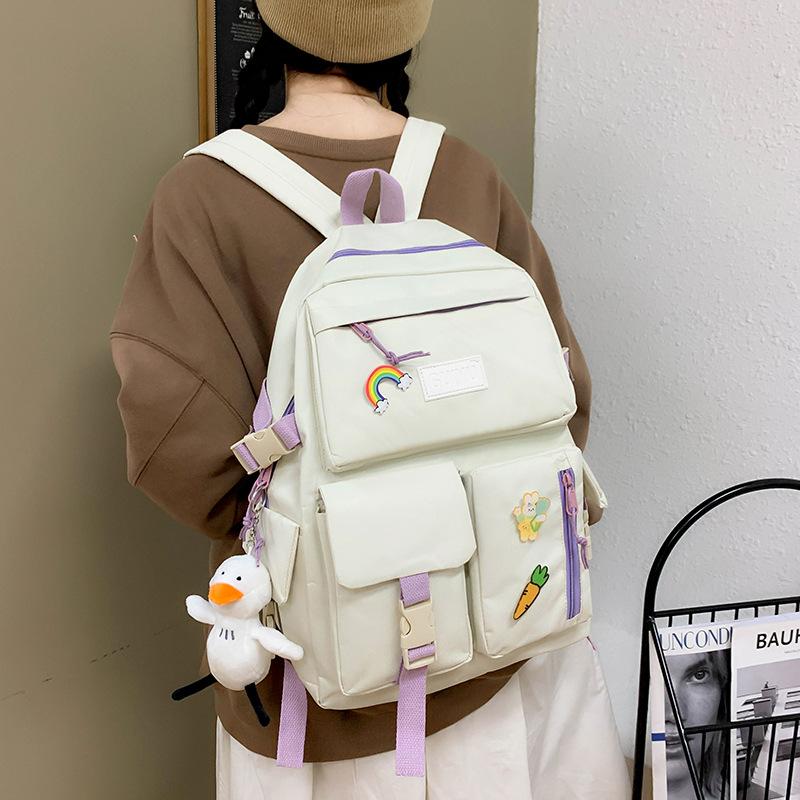 Cute girl backpack backpack for high school high capacity backpack