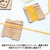 PAVIKE Knitting Tool Wooden Drop Hand Spinning Wool Hand Card for Craft Wool Needle Felting Knitting Yarn Gauge Wooden Crochet Supplies for Beginners