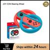 2Pcs Left Right Game Steering Wheel Controller Handle Holder Grip JoyCon Controller Gamepad For Nintendo Switch OLED Accessories