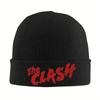 New the Clash of London Band  Knitted Hat for Women Unisex Beanies Winter Hats Acrylic  Warm Caps