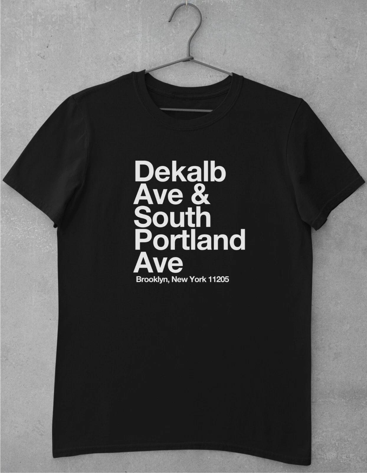 

Dekalb Ave & S Portland Ave Tshirt, Fort Greene Park, Basketball Streetball, NY 3XL