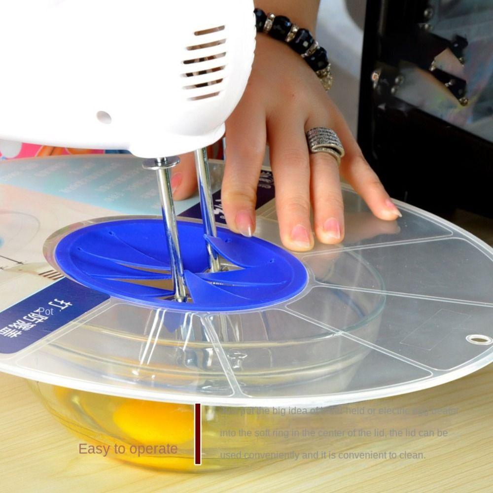 Kreativní příslušenství na vaření proti stříkající vodě Kuchyňské nářadí Víko Miniaplikace Šlehač vajec Kryt misky Pasta na pečení Dort Mixér na vejce