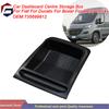 Car Centre Dashboard Storage Box Holder Tray Organizer For Fiat For Ducato 735699812 For Boxer For Relay 2014+ Black