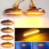 Modern Styling LED Side Indicator Repeater Turn Signal Blinker for Mazda 2 3 5 6 GG GY MPS BT-50 MPV Smoked Clear Dynamic Lights