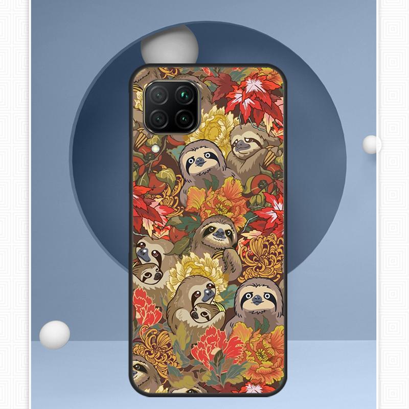 

Sloth Cute Animal For Huawei P30 P60 Pro P20 P40 Lite Nova 9 10 SE 12s 12i 11i 8i Y91 Y60 Y70 Y72 Y90 Y61 Case Huawei Nova 11