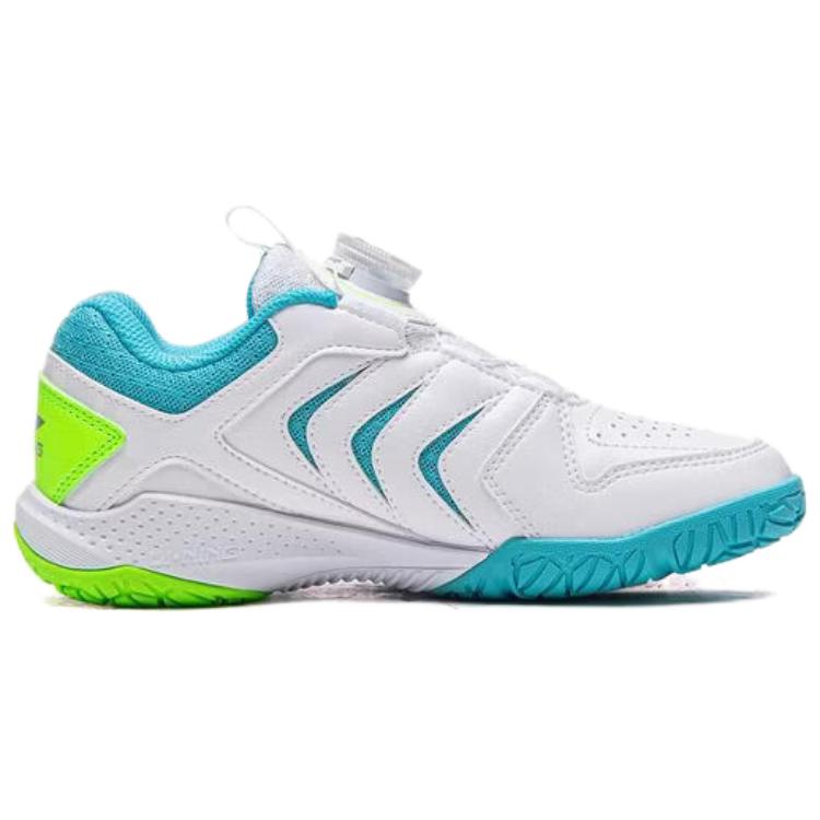 Li Ning Fabric Abrasion Resistant Breathable Low Top Kids' Badminton Shoes Unisex AYTW012