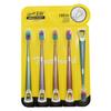 New Oral Health Care Tongue Coating Toothbrush Soft Hair Detachable Travel Convenient Net Scraper Toothbrush Of Family Suit
