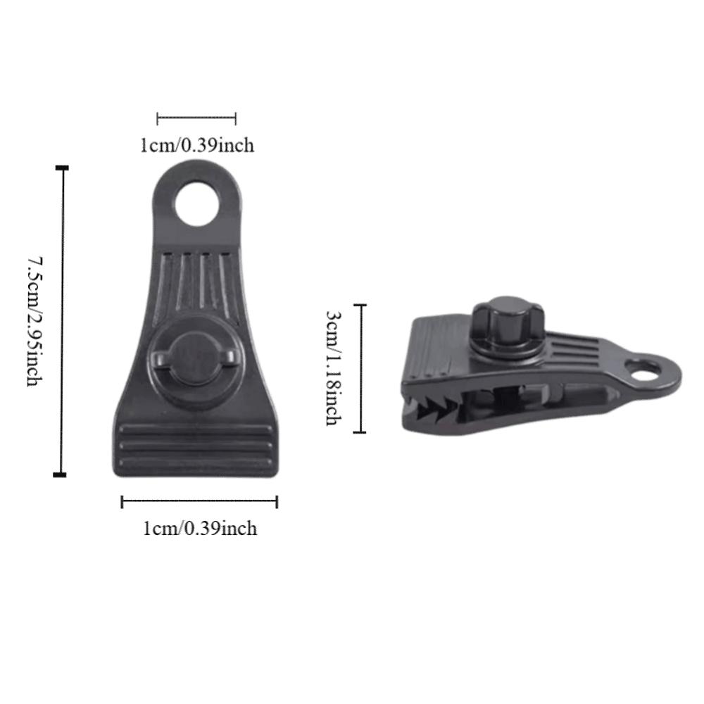 Fasteners Holder Tarp Clips Windproof Windproof Clips Fixings Tent Fasteners Tarpaulin Use