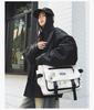 Korean-Style Versatile Messenger Backpack: Trendy Large-Capacity Crossbody for College Students