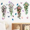 Butterfly Wall Stickers 3D Flower Wall Stickers Lightweight Wall Stickers Aesthetic Wall Decoration PVC Material