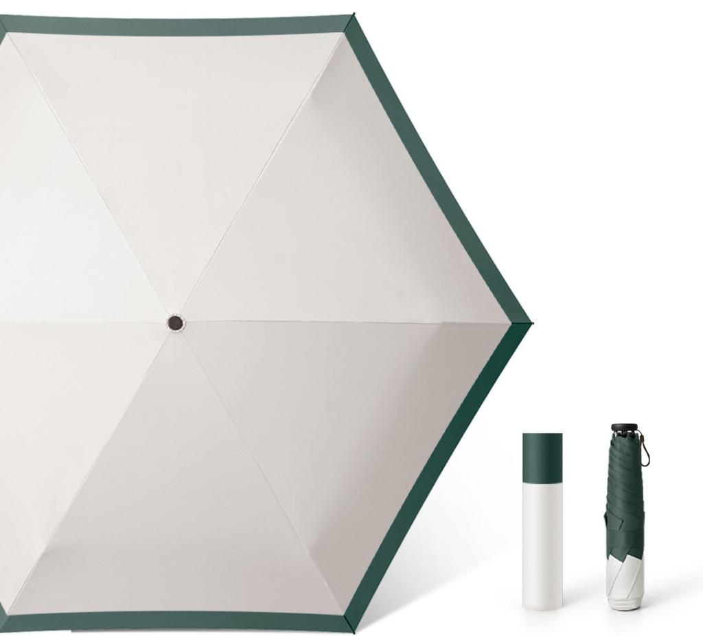 Folding Ultra UV UV Super Water For Sunny and Rainy Complete Easy to Easy to Ultra Only 6 Heavy Rainy Folding UV 14 Outdoor White x Bean Umbrella,