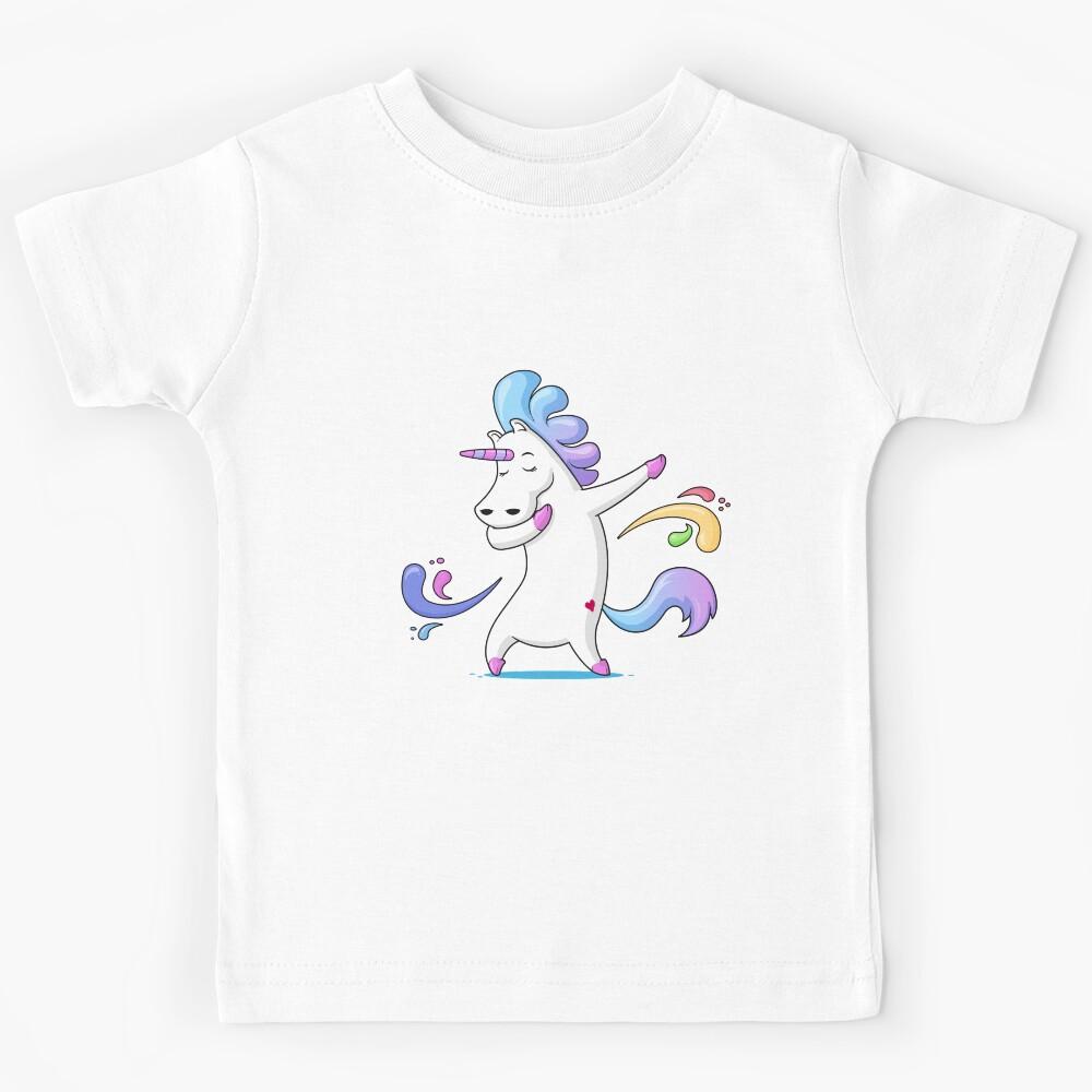 Unicorn Dabbing Kids T-Shirt 120