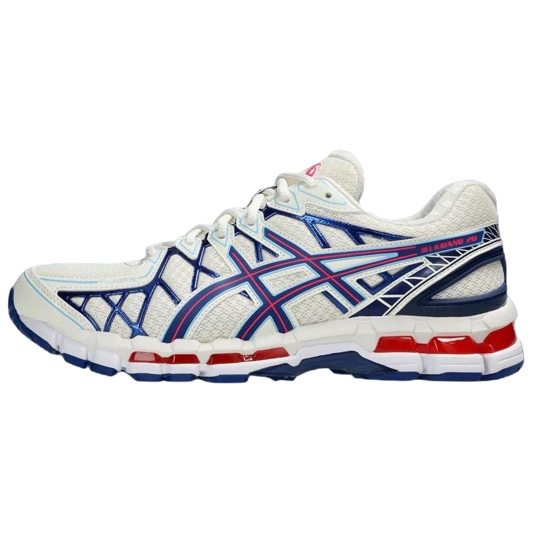 

Asics Кроссовки Gel Kayano 20 кремово-синие с красным 1203A388-101 37.5 белый