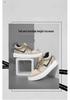 Spring Men's Height-Increasing Leather Sneakers: Non-slip, Wear-resistant, Trendy, and Versatile Casual Board Shoes