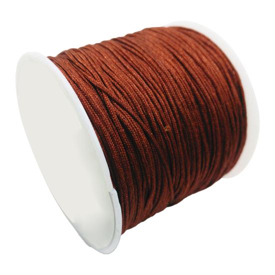 1 Rolle Nylon gewachste Bastelkordel Atmungsaktiv Klare Textur Traumfänger Gewachste Fadenkordel zum Nähen