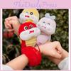 Year Snake Of Plush Toy Clap Ring Wrist Decoration Stuffed Dolls Gifts Kids