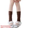 Girls Lolitas Knit Long Socks Ruffle Flared Leg Warmers Harajuku Bootie Socks Spring Summers Warm Ankle Heap Socks