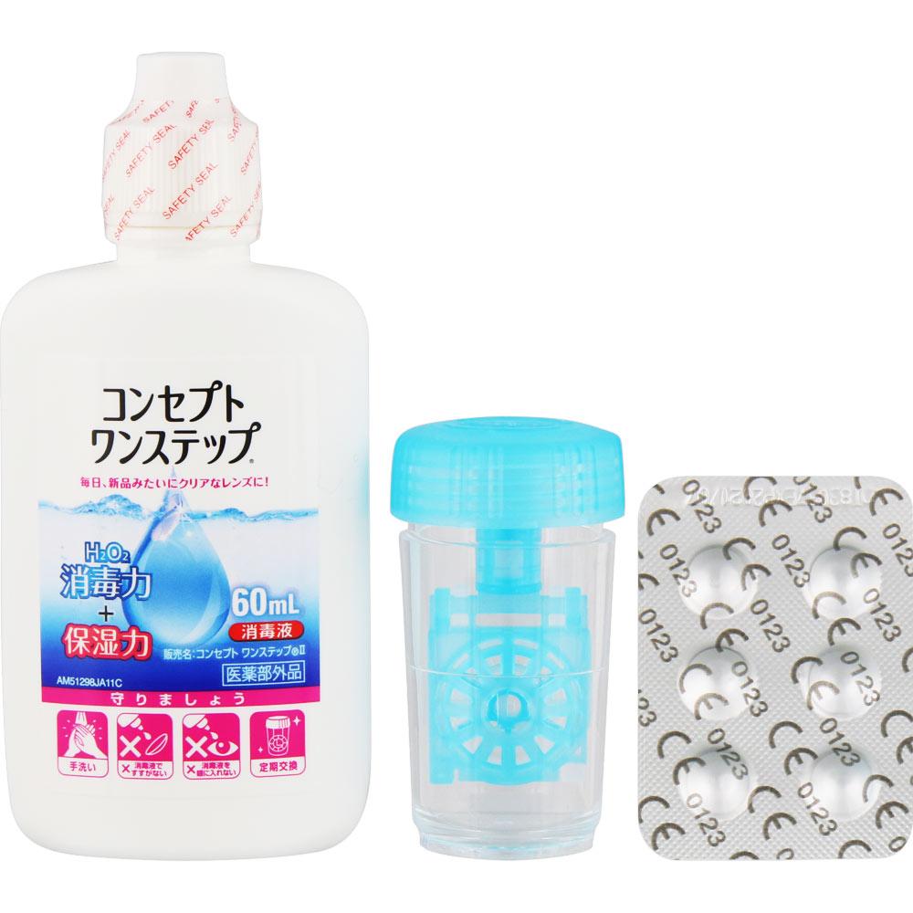 AMO Japan Concept One Step 60ml (Quasi-drug) Hydrogen Peroxide Soft Serve Efficacy: Disinfection of soft contact lenses (Groups I to IV) Hydrogen Pero