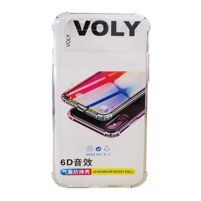 Coque iPhone 7/8 - Jenuos - Housse TPU Silicone - Antichoc - Transparent - Souple