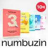 Numbers Inn [10 Blätter] Numbers Inn Zahlen 1 Bis 5 Maskenpackungen 10 Blätter Wählen Sie 1 Aus 5 Plänen