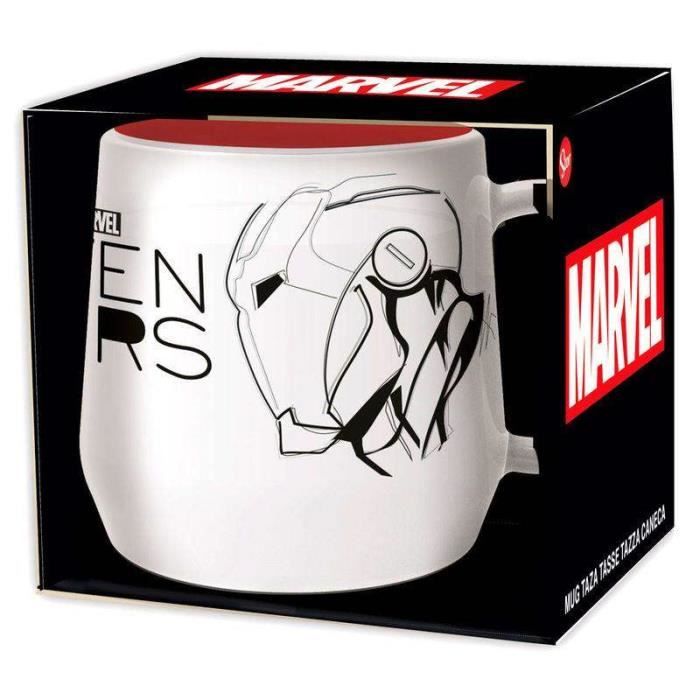 Mug - Ocio Stock - Marvel Avengers - 355ml - Noir - Rond