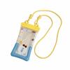 Adjustable Strap Waterproof Phone Pouch Cartoon Animal Printed Sealed Transparent Hanging Neck Bag PVC ABS Crossbody Dry Bag Men