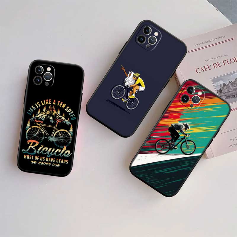 UP25 Cycling Bicycle New High-End Shell Phone Case for iPhone SE X XS XR 16E 17 11 Pro Max 8 7 6 6s Plus Air