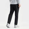 Fila Fleece Lined Warm Simple Comfortable Versatile Knitted Sports Pants Men Bottoms Deep-Black A11M541605FBK