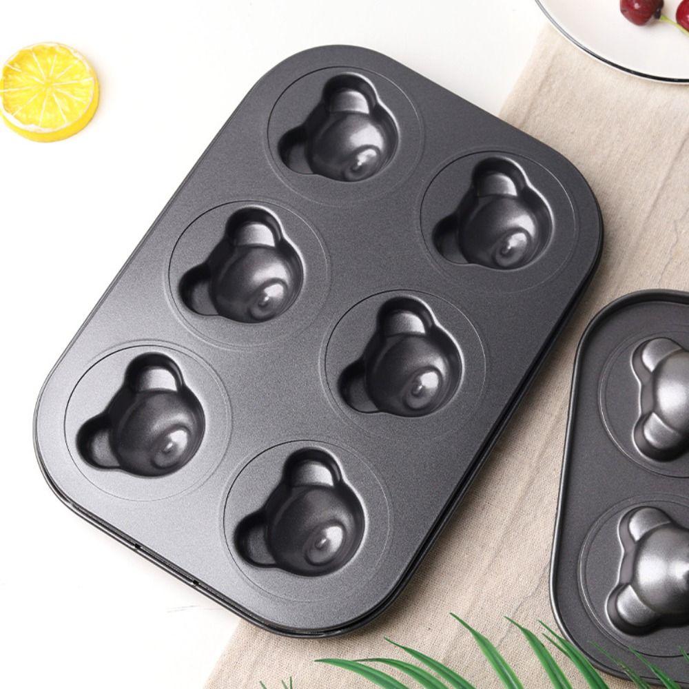 6/9/12 Cavity Cake Mold Non-stick Coating Baking Tray High-quality Muffins Moulds  Cake Making