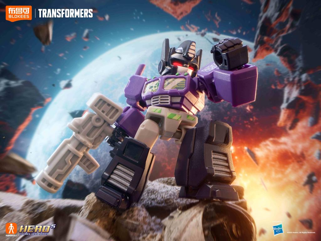 Blokees Devastator Transformers Starry Edition Vol.3 Devastator OPTIMUS PRIME MEGATRON BUMBLEBEE Armored Robot Blind Box Kid Toy