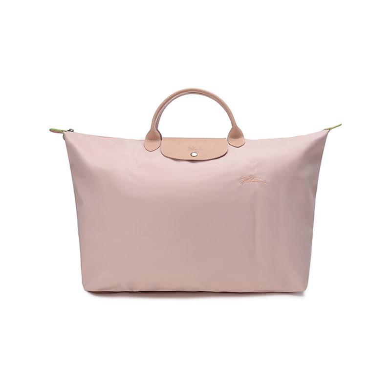 

Longchamp Le Pliage Green Eco-Friendly Zipper Handle Canvas Tote Bag 45L Women tote bags Pink 1624919P64 Pink