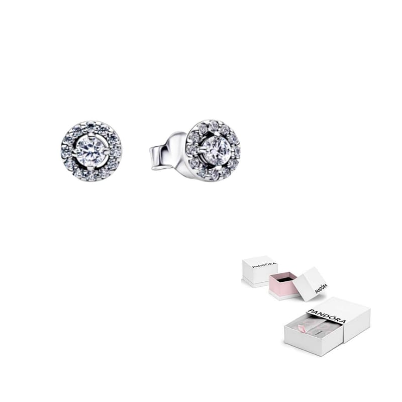 Pandora 925 Sterling Silver Stud Earrings