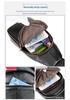 Echte Leder Herren Koreanischer Stil Umhängetasche Brusttasche