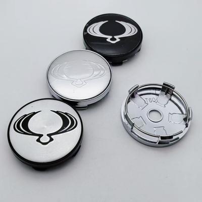4pcs Ssangyong Logo Emblem Badge Car Wheel Center Caps O.D 60MM I.D 56MM Wheels Hub Cap Rim Hubcaps Dust Cover Car Accessories