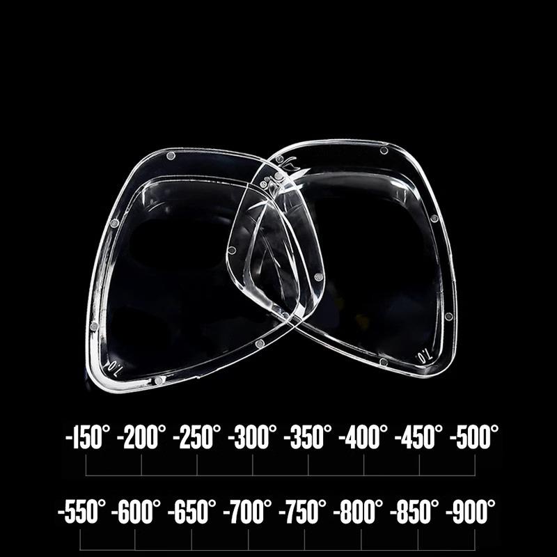 Occhiali da miope per maschere da snorkeling Lente ottica per maschere da sub Occhiali da vista per adulti