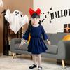 Joyesplay Witch Dress, Cosplay, Delivery Service, Halloween, Witch Kiki Costume, Popular, Cute, for Kids and Adults, Girls, Includes Headband,
