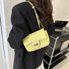 French Niche Fashion Casual Embroidery Chain Single Shoulder Crossbody Bag Popular Spring New Underarm Bag
