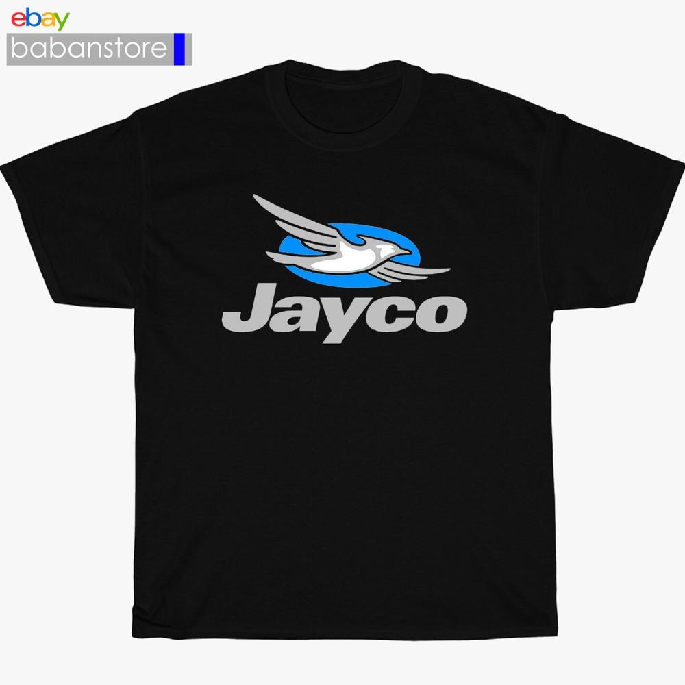 New Jayco RV Camping Logo Black/White/Gr wbr/ ey/Navy TShirt Size S5XL Unisex T-Shirt S