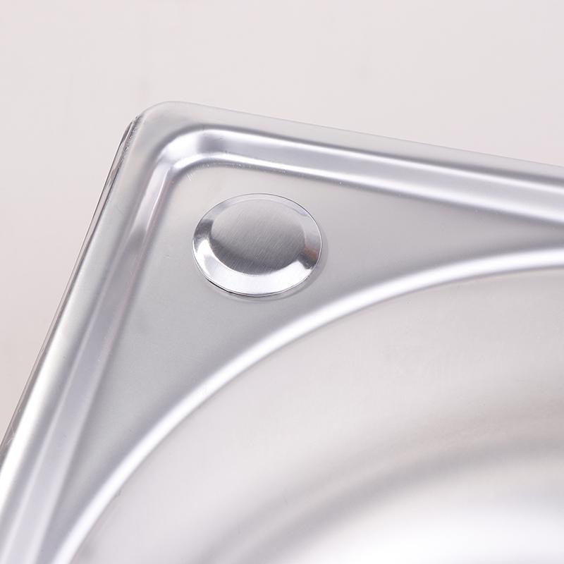 Rv Kitchen Sink Stainless Bathroom Basins Camper Vegetable Corner Motorhome Bar Steel Small Single Bowl Drop Tub