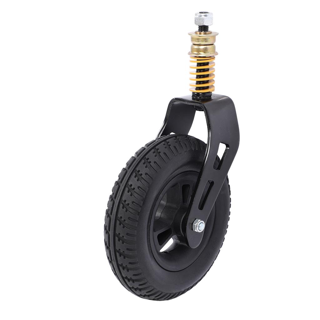 Front Wheelchair Wheel 7 Inch Solid Wheelchair Front Caster 360 Degree PU Wheel Hub Universal