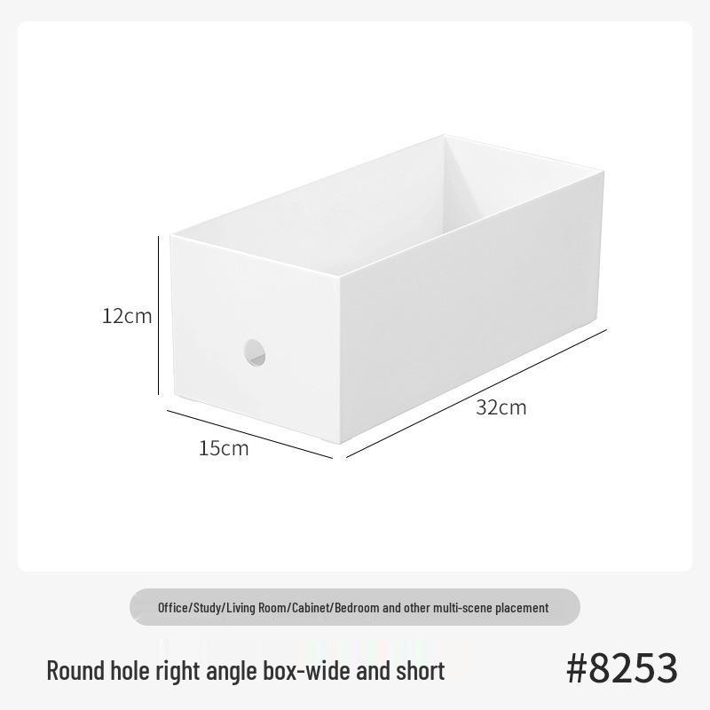 Vysoká nástěnná úložná krabice s rukojetí - Kuchyňský organizér koš pro horní police