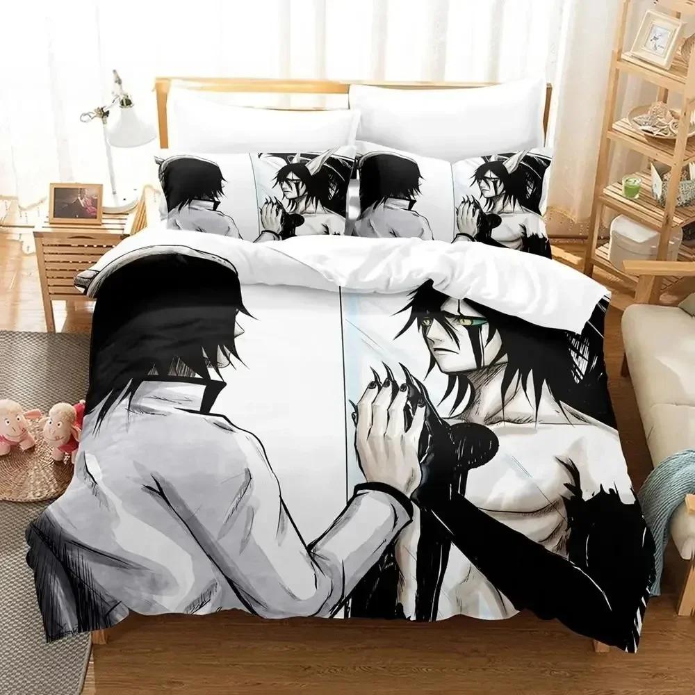 

3d Printed Zangetsu Bleach Bedding Set, Single, Twin, Full, Queen, King Size Bed Set, Adult, Kid, Bedroom Duvet Cover Sets 70x133cm 2pcs