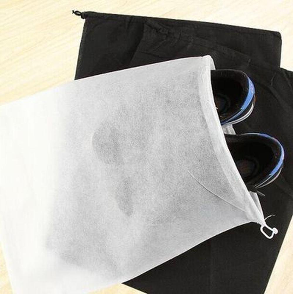 

New 5 PCS/Set Shoe Dust Cover Non-woven Fabric Dust Proof Drawstring Storage Bag Non-woven Fabric Color Random Household Items