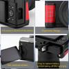 Haoge Handle Hand Grip for Panasonic LUMIX S9 Camera Body with Grip Red HG-S9-R (S9K) L-Shaped Bracket,