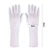 Mid-long Sunscreen Gloves for Women Summer Spring Lady Stretch Anti UV Slip Resistant Driving Gloves Breathable Thin Gloves