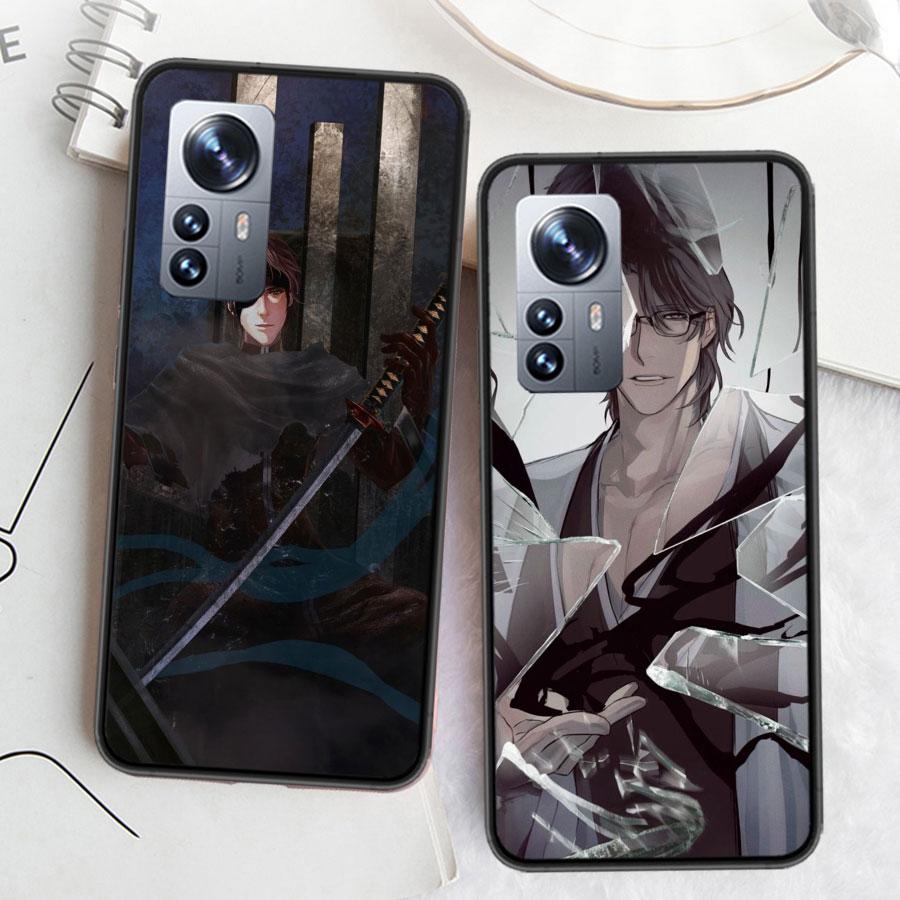 Bleach Aizen Sousuke Phone Case For Xiaomi Poco X7 X6 X5 X4 X3 GT NFC M4 M5 Pro 5G M3 Mi F6 F5 F4 F3 F2 F1 Capa Coque TPU Cover