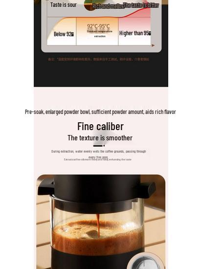 20-Bar High-Pressure Portable Italian Espresso Coffee Machine